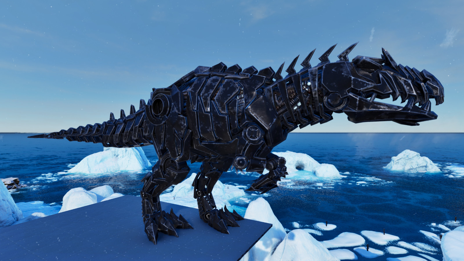 🔥ARK Survival Ascended PvE PC/XBOX/PS NEW Tek Giga Solid 79 Actual Black Pair