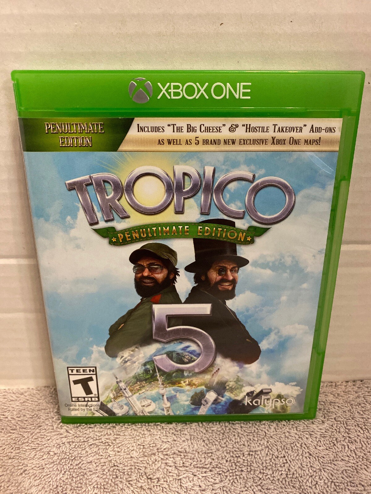 Tropico 5 Penultimate Edition (Microsoft Xbox One) Complete Tested Rated T Teen