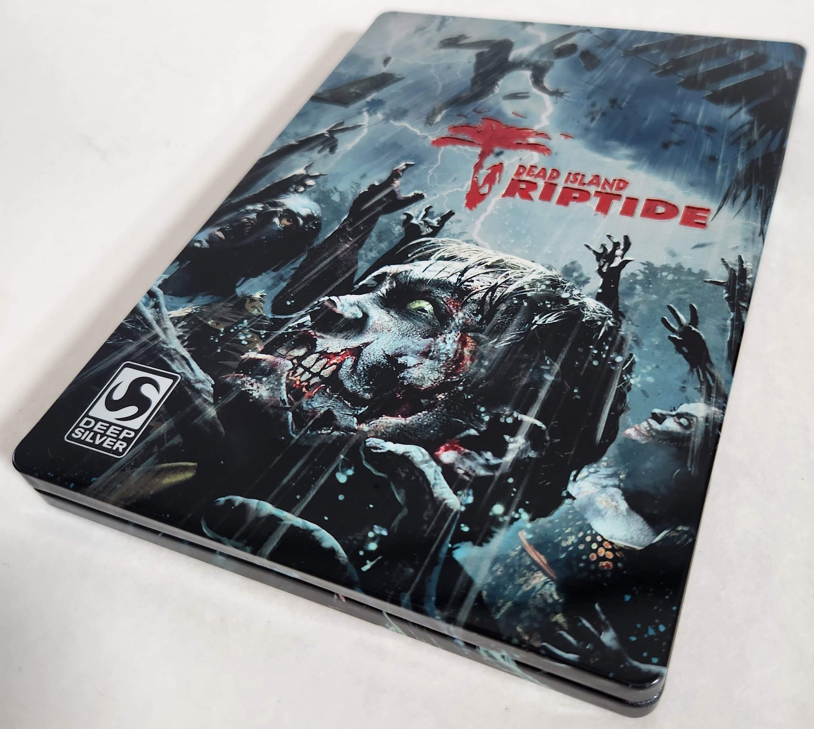 *NEW* Dead Island Riptide (XBOX – PlayStation) Steelbook Case Only – No Game