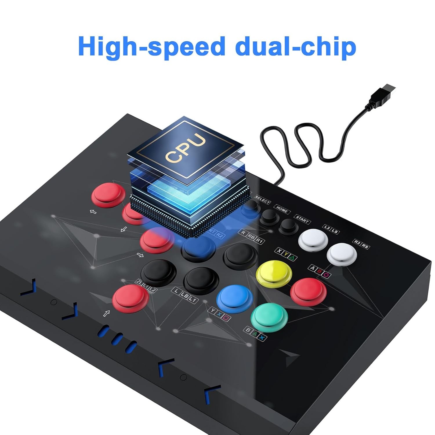 Arcade Stick Joystick Games Controler for Switch NEOGEO Mini Android PC P3
