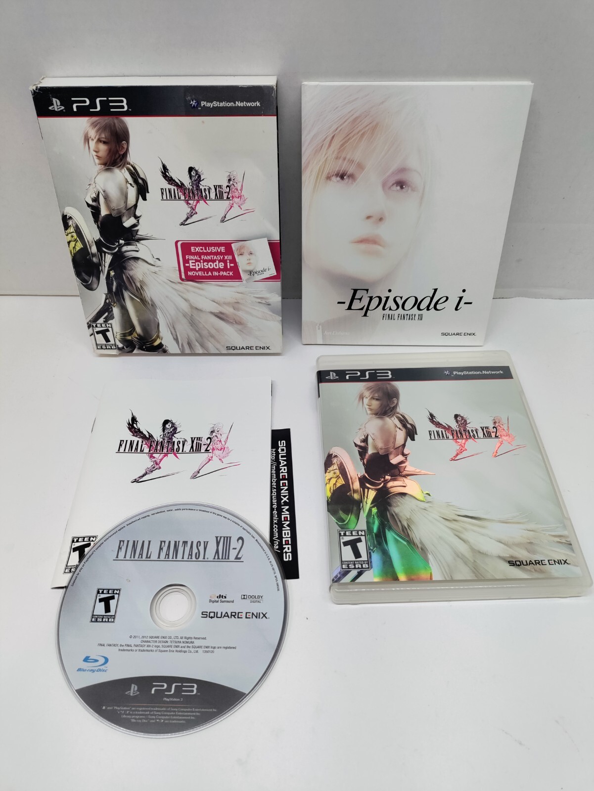 Final Fantasy XIII-2 — Novella Edition (Sony PlayStation 3, 2012) PS3 Complete