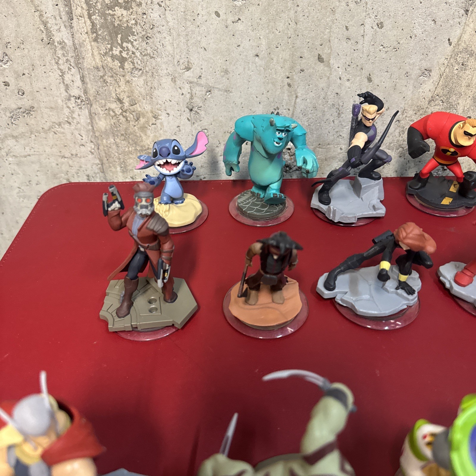 Disney Infinity Character Figure Pack Lot of 47 Figures Portals and Accessorie H