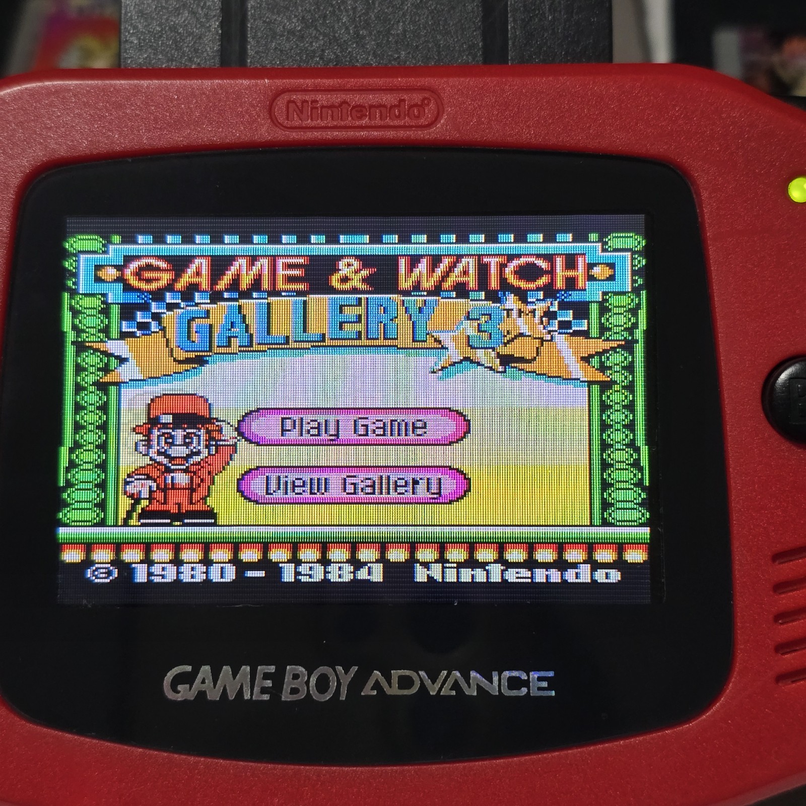 Game & Watch Gallery 3 Authentic Nintendo GameBoy Game Boy Color GBC Original!