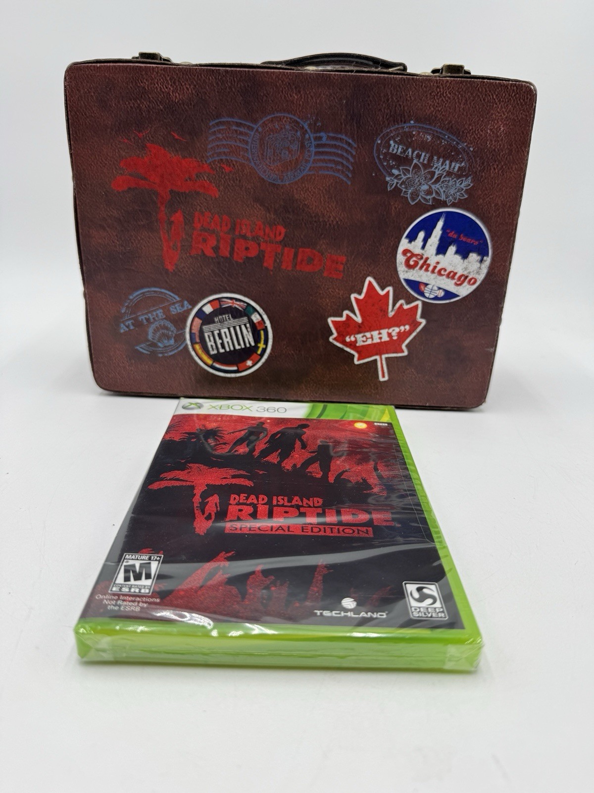 DEAD ISLAND: RIPTIDE Rigor Mortis SUITCASE Collector’s Edition Game New Xbox 360