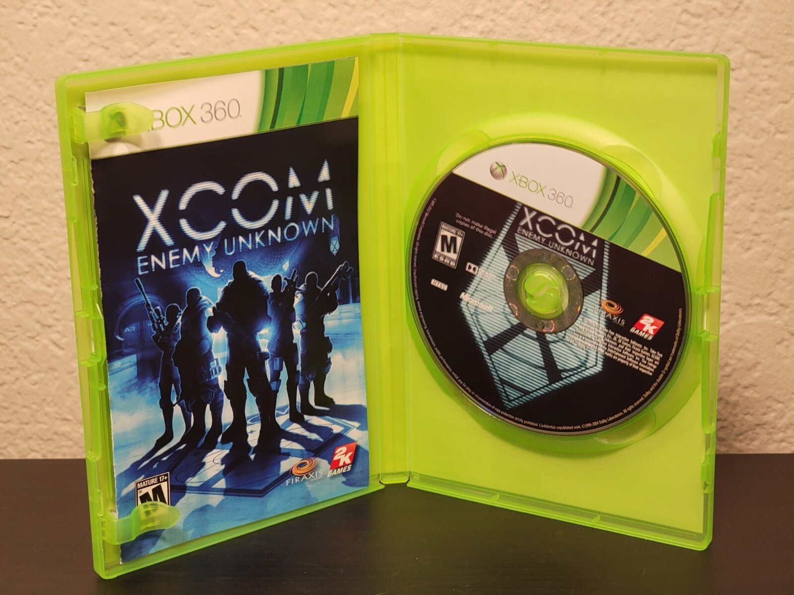 Microsoft Xbox 360 XCOM Enemy Unknown Strategy Game 2012 Complete CIB + Manual