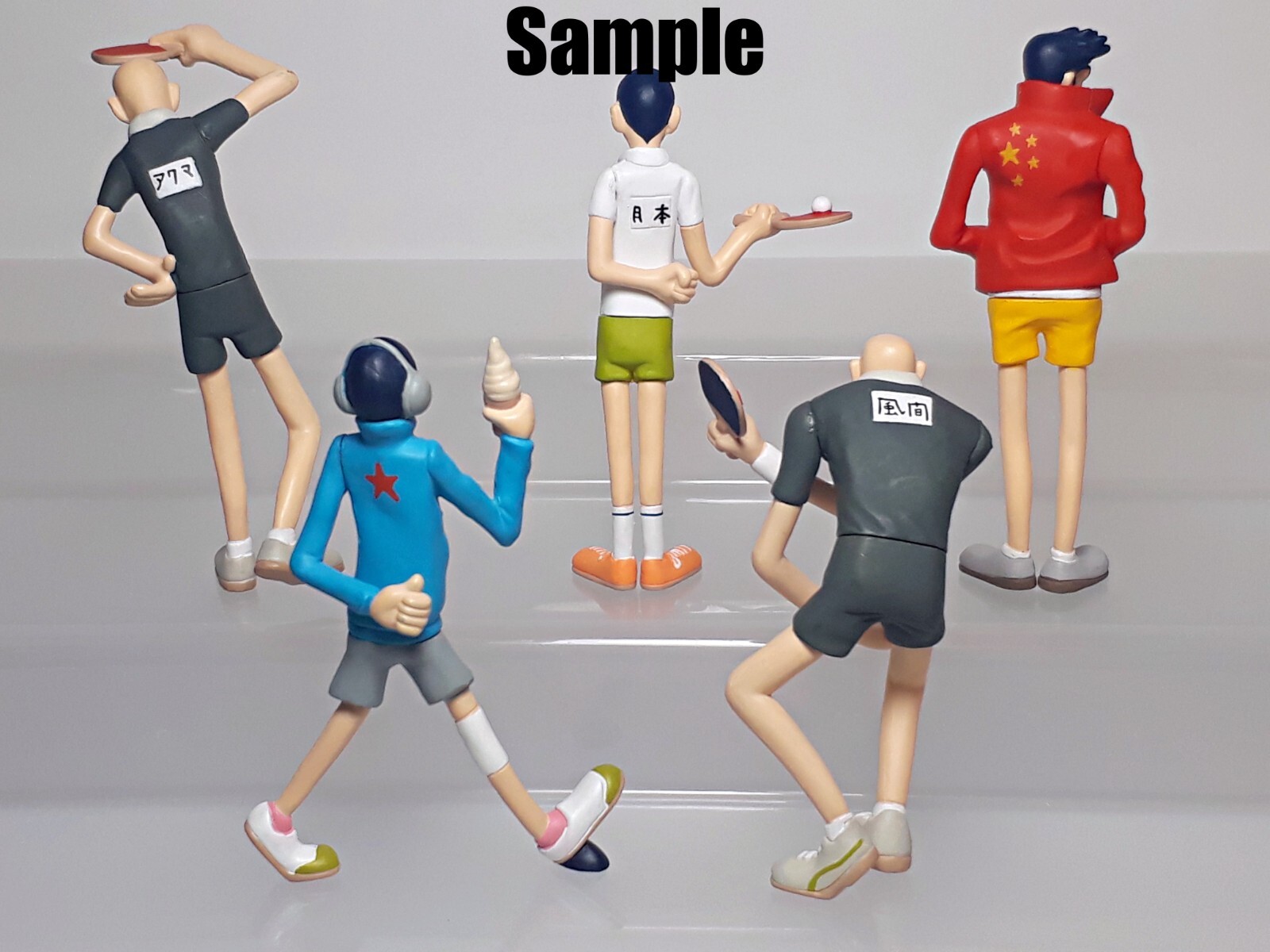 Ping Pong Taiyo Matsumoto Time Capsule Collection Takara Tomy A.R.T.S 2.9-3.5in