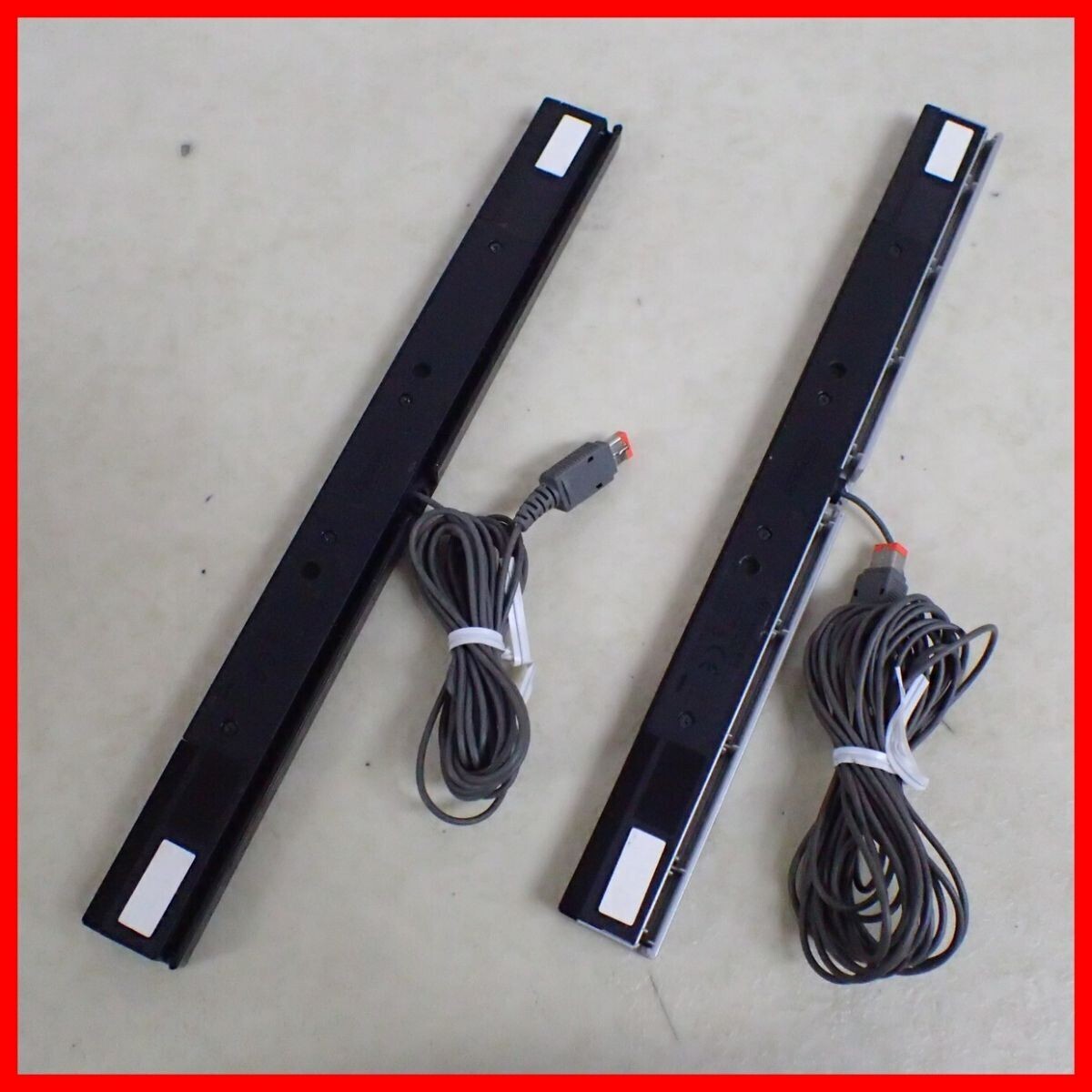 Lot Official Nintendo Wii Sensor Bar Wired Infrared for Wii Wii U Bulk [Tested]
