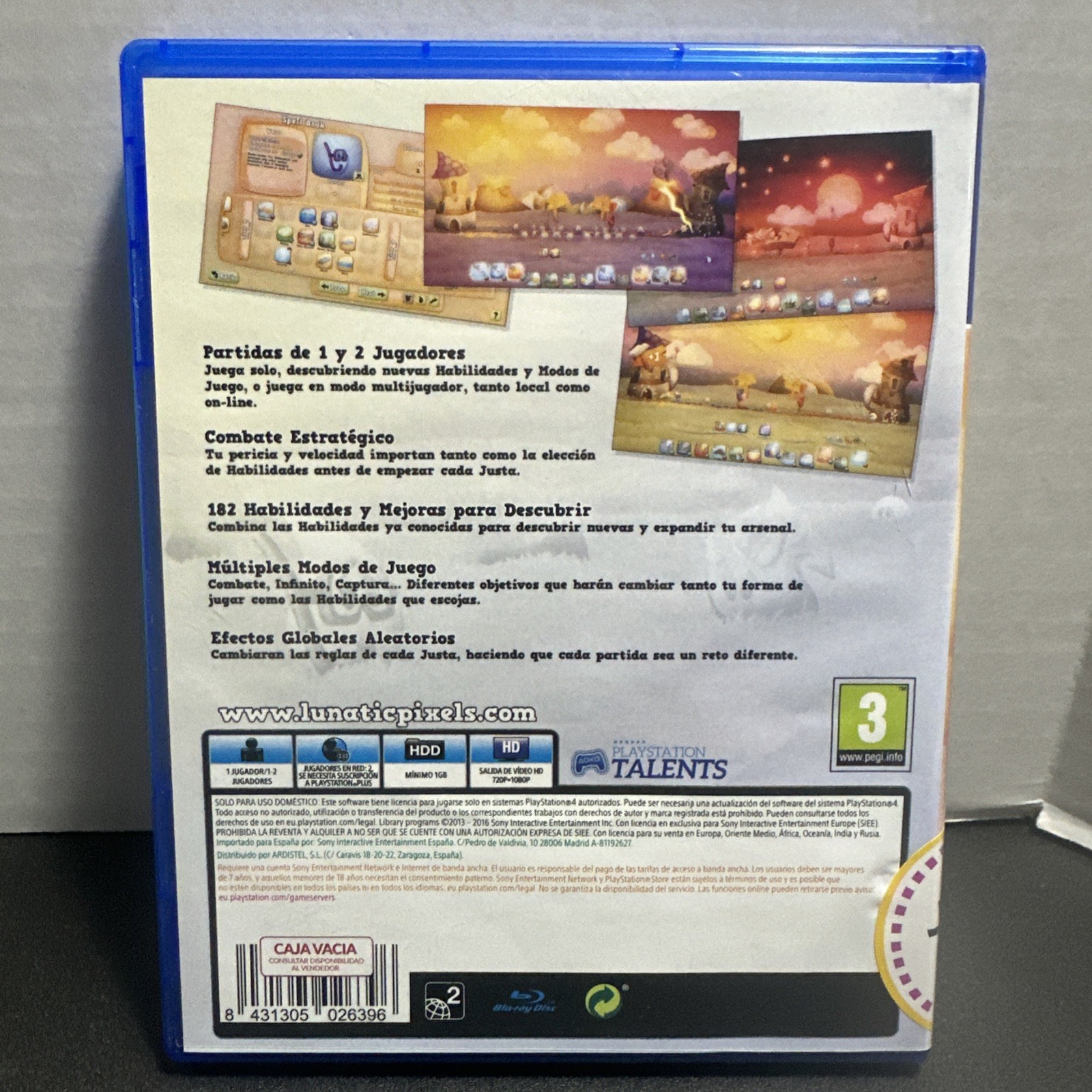 – Alchemic Jousts – ‘GAME’ SPAIN PlayStation 4 PS4 TESTED!! SEE ALL PHOTOS !!