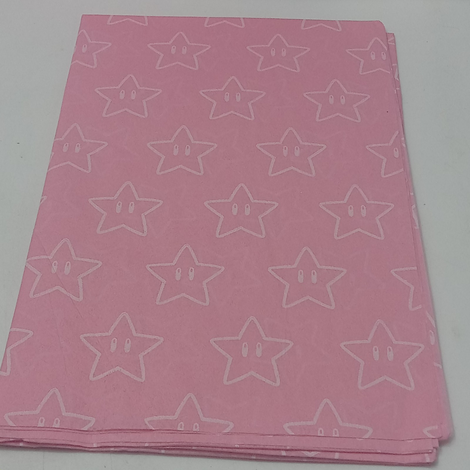 Nintendo Princess Peach Gift Bag With Star Tag & Pink Star Tissue Paper