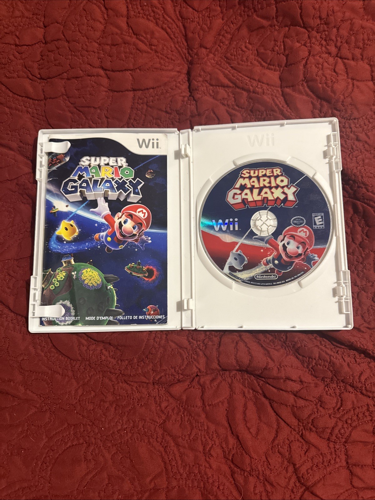 Super Mario Galaxy CIB (Nintendo Wii, 2007) Tested, Disk Is B Grade Condition