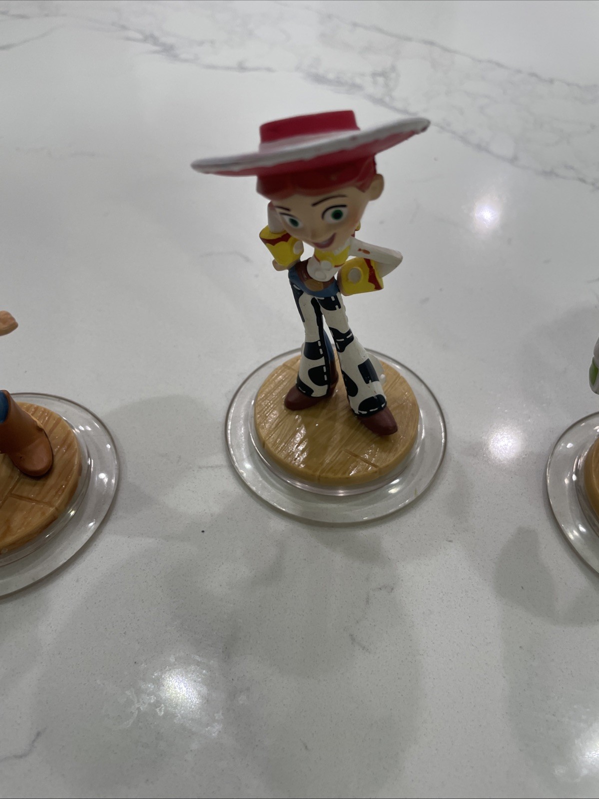 🎮 Disney Infinity Toy Story Figure Lot Woody, Jessie & Buzz Lightyear Set of 3