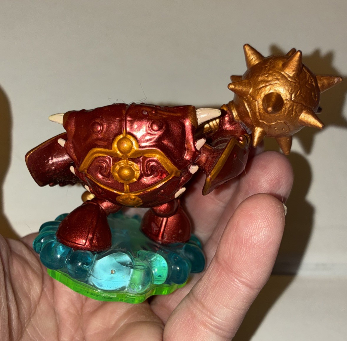 🌻 Wham Shell Skylanders Spyros Adventure Imaginators Green Bottom Untested