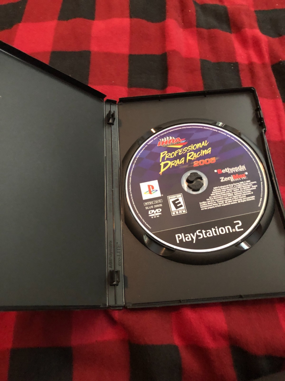 IHRA Professional Drag Racing 2005 Sony Playstation 2 Case No Manual Disc Great