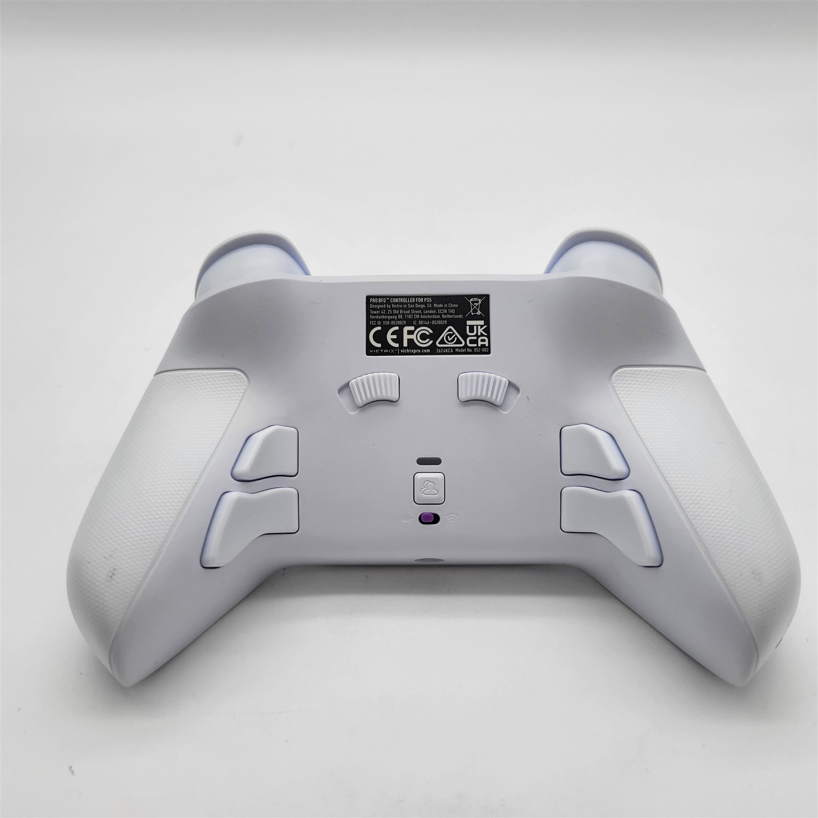 PDP Victrix Pro BFG Wireless Gaming Controller for PS5/4, PC, White *NO DONGLE*