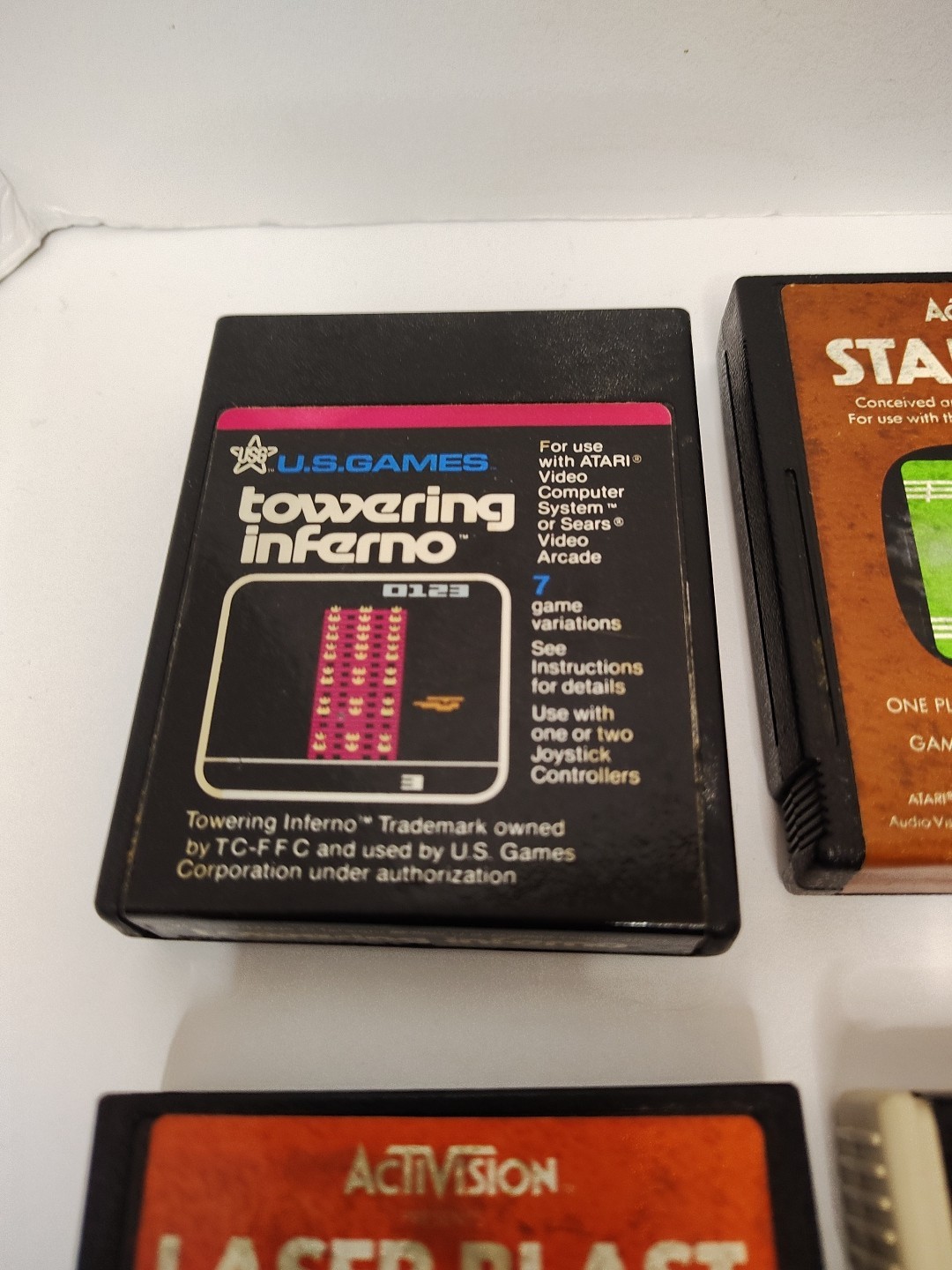 Atari Video Game Cartridges Lot Of 12 – Not Tested – Assorted Creator/Developers