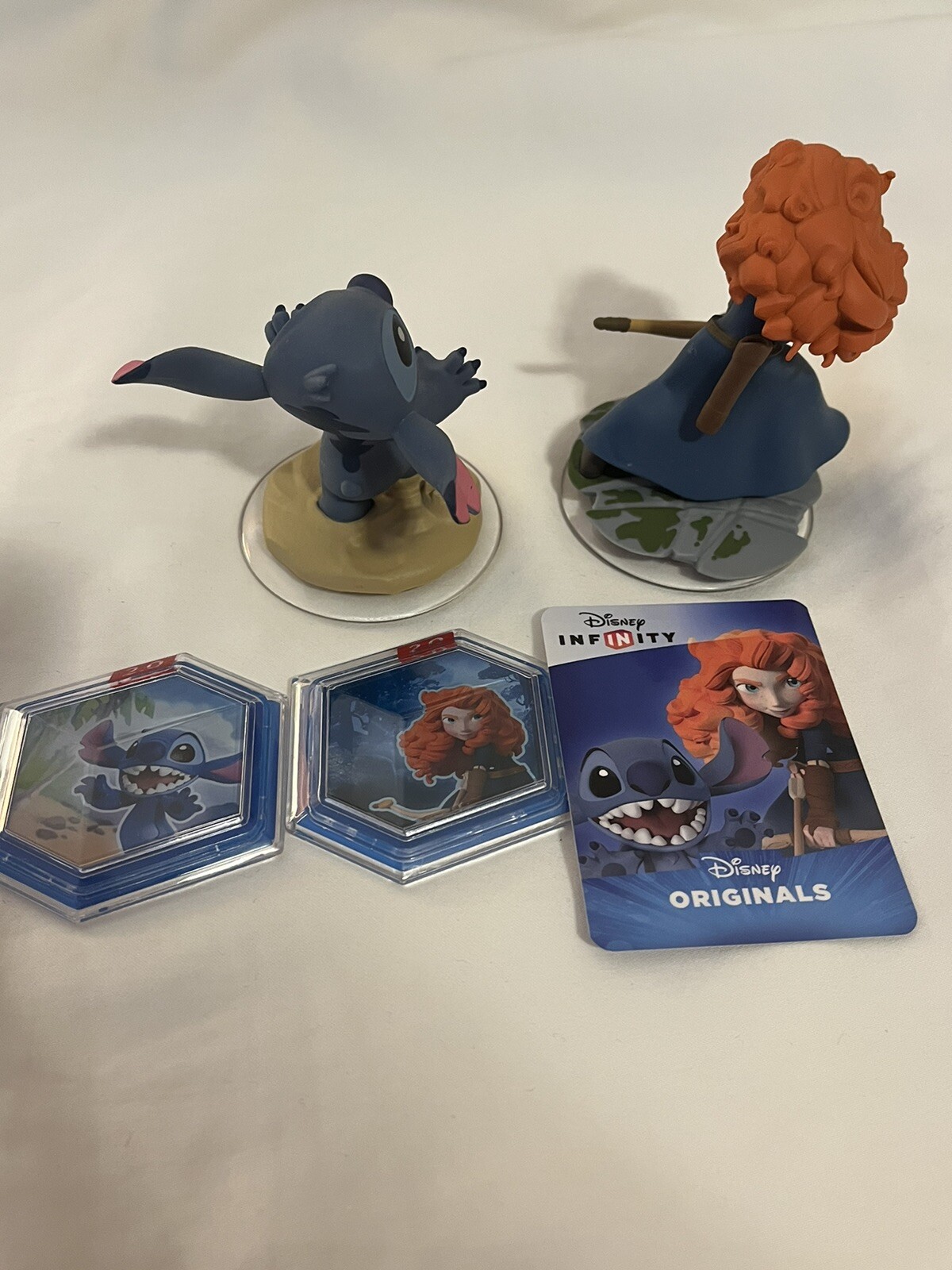 Disney Infinity Merida Stitch Toy Box 2.0 PlaySet With 2 Power Discs