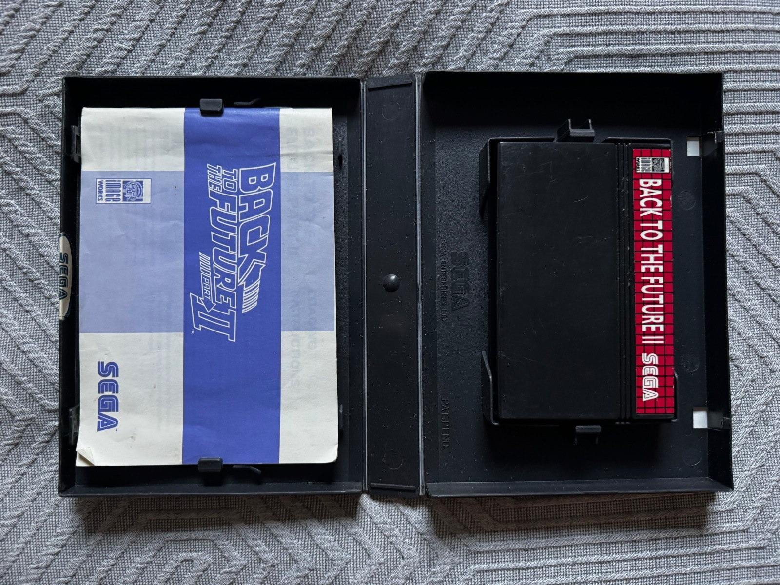 master system Back To The Future 2 II Boxed & Complete Sega PAL *REGION Free*