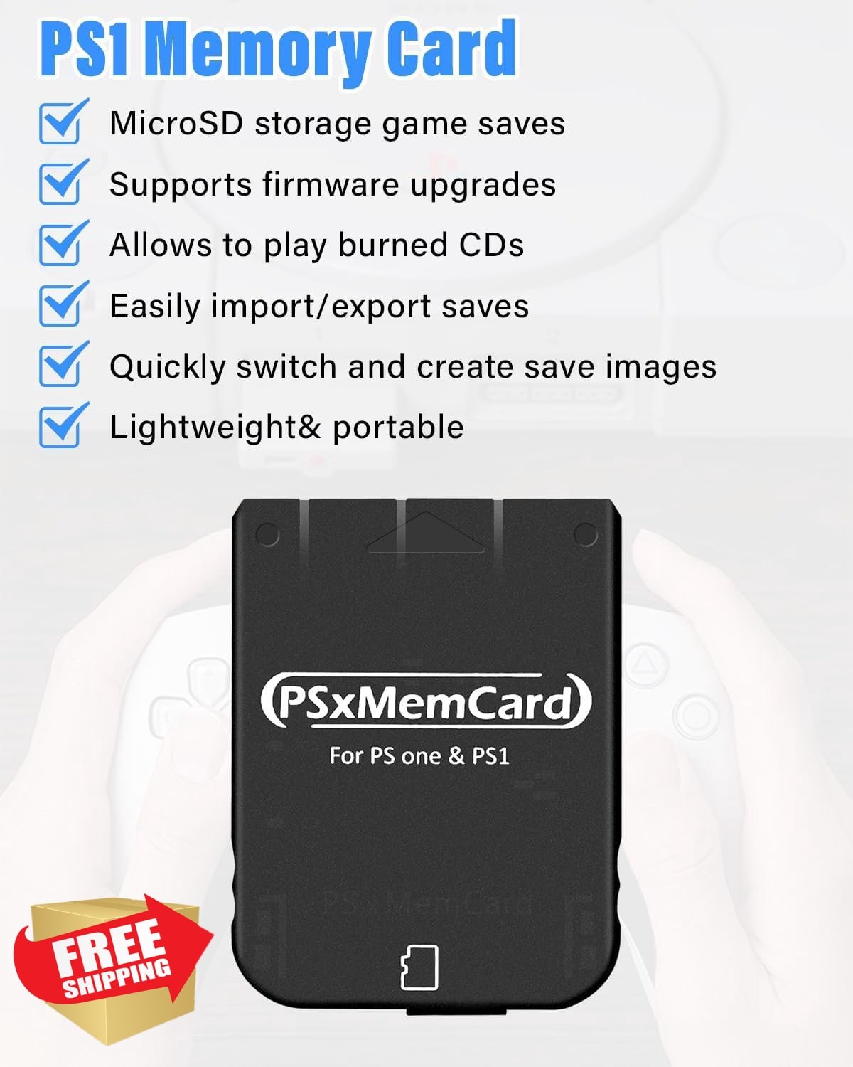 Kaico PS1 Memory Card 512MB Micro SD