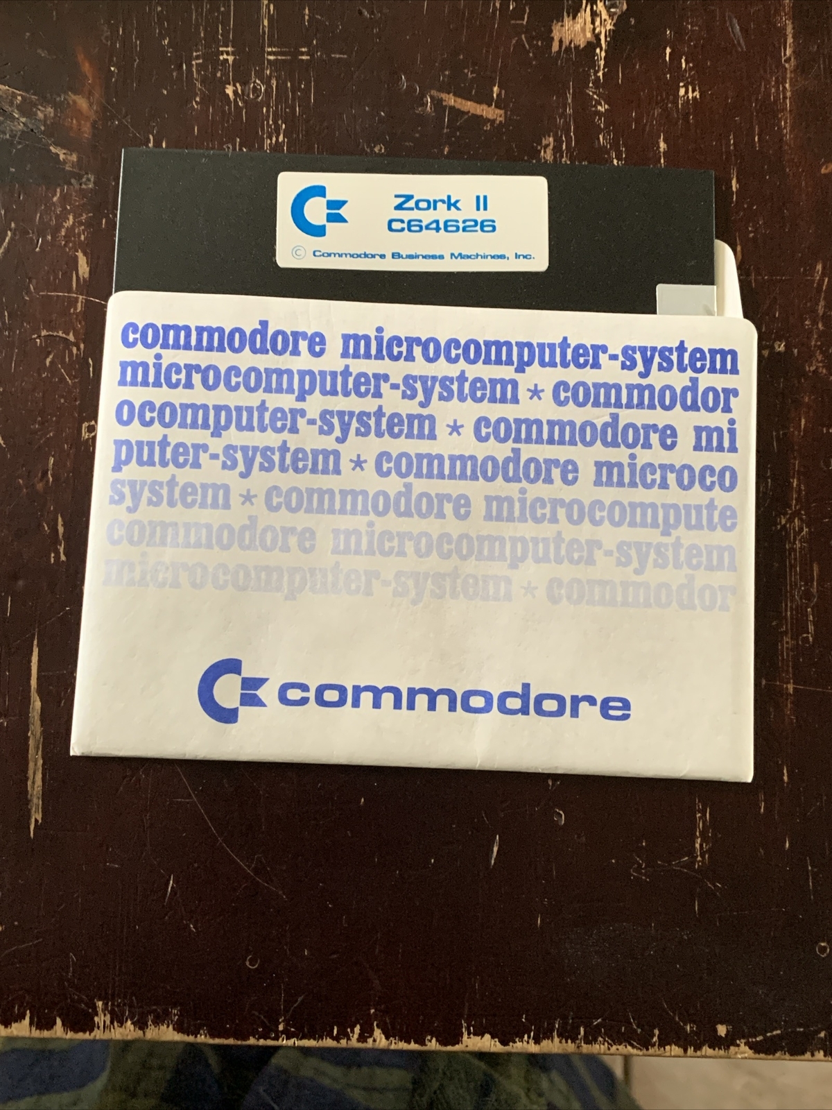 Zork II For Commodore 64 Game Disk French & English Version Clamshell Case Rare