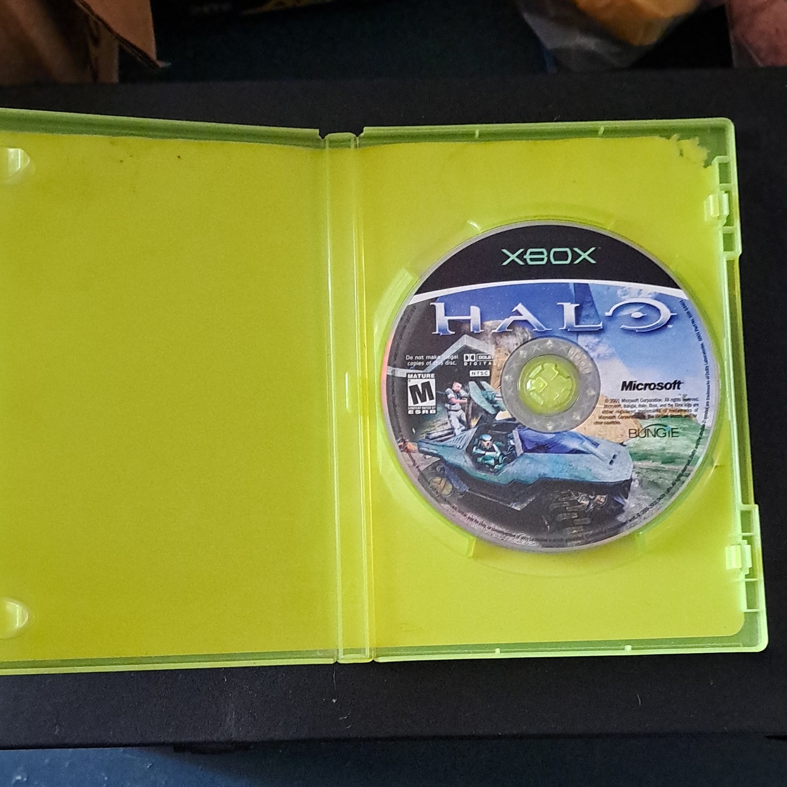 Halo: Combat Evolved Microsoft Xbox w/ Case M – Mature Halo Series