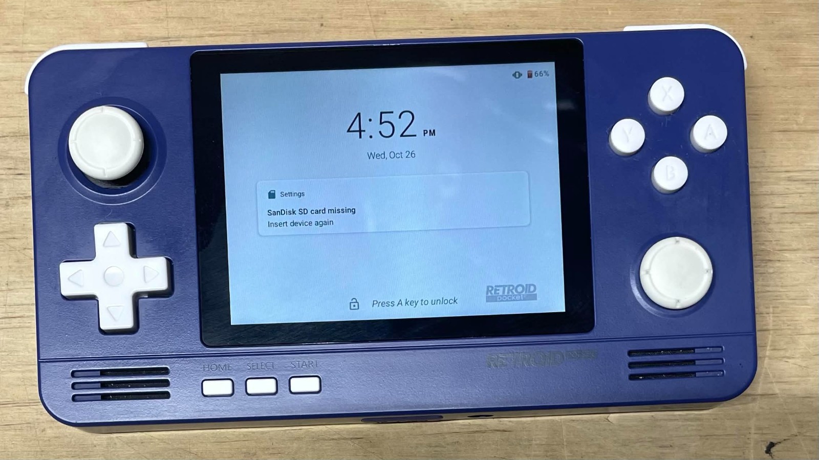 Retroid Pocket 2+ (RP2+) Purple — touchscreen, Android 9, 2G RAM, 32 GB storage