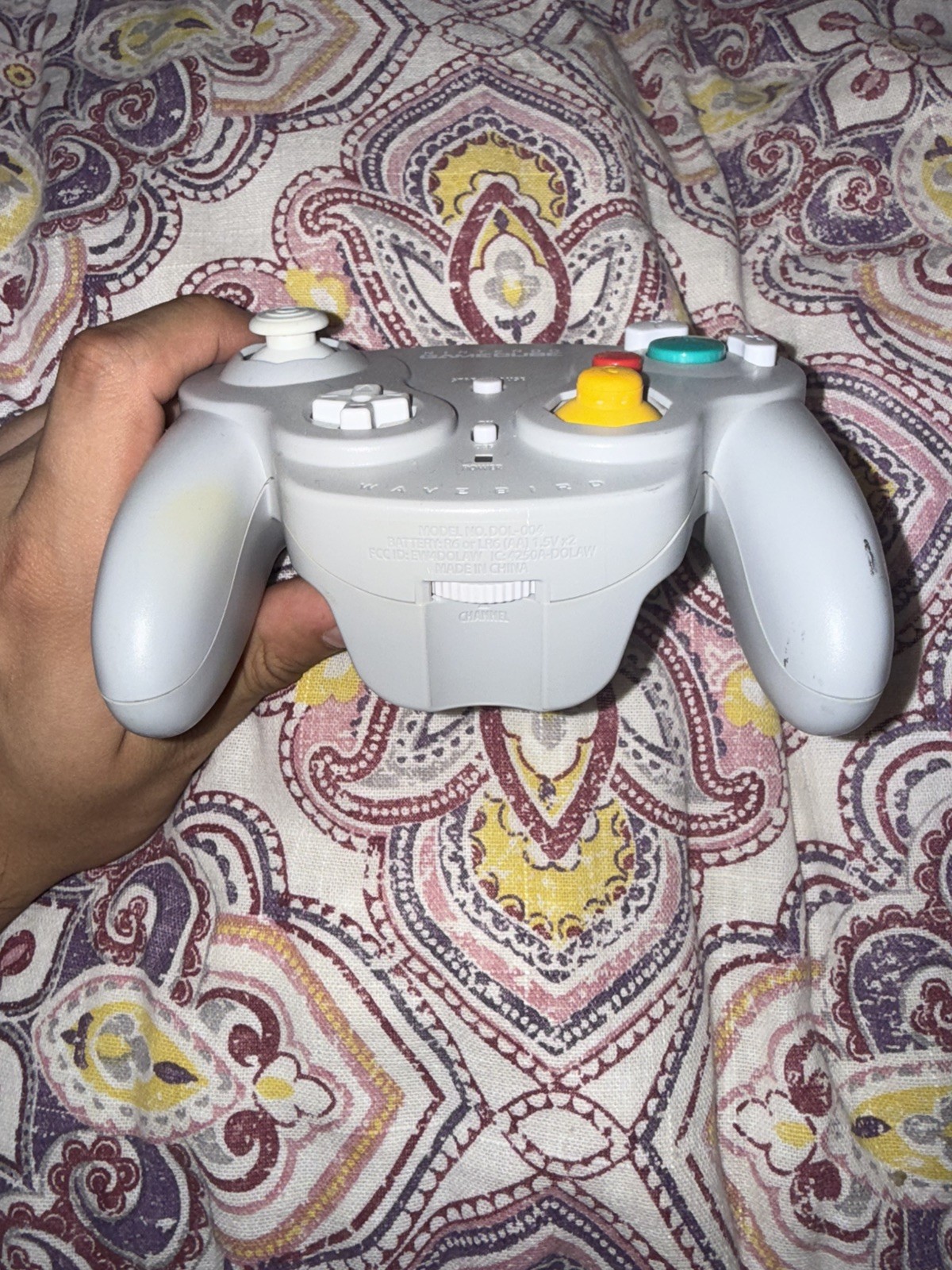 Wavebird Wireless Controller only Tested Nintendo GameCube cosmetic damage