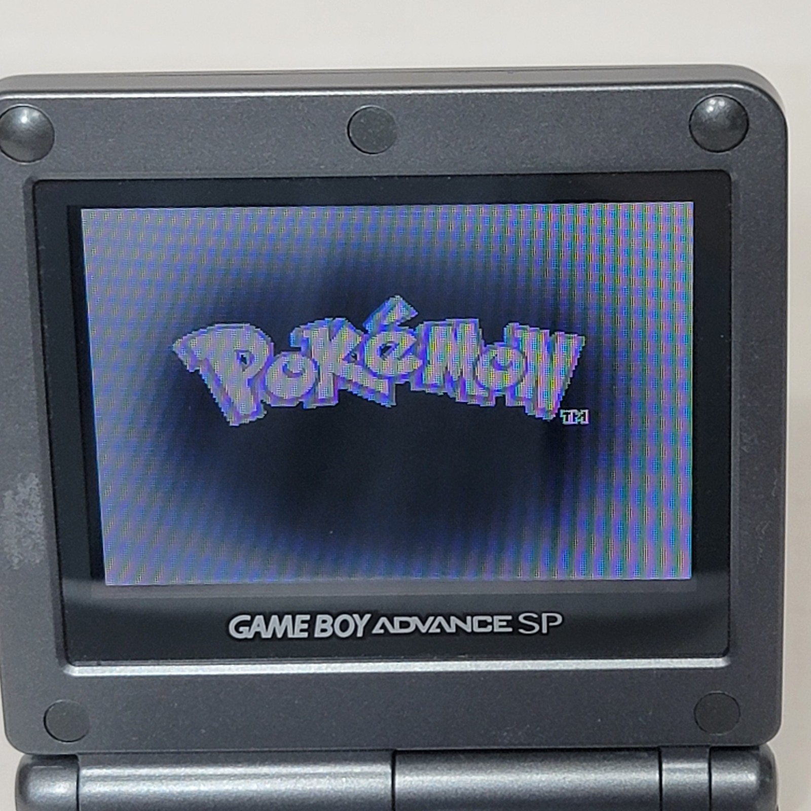 Nintendo Game Boy Advance SP GBA SP AGS-101 – US Model – Needs Screen