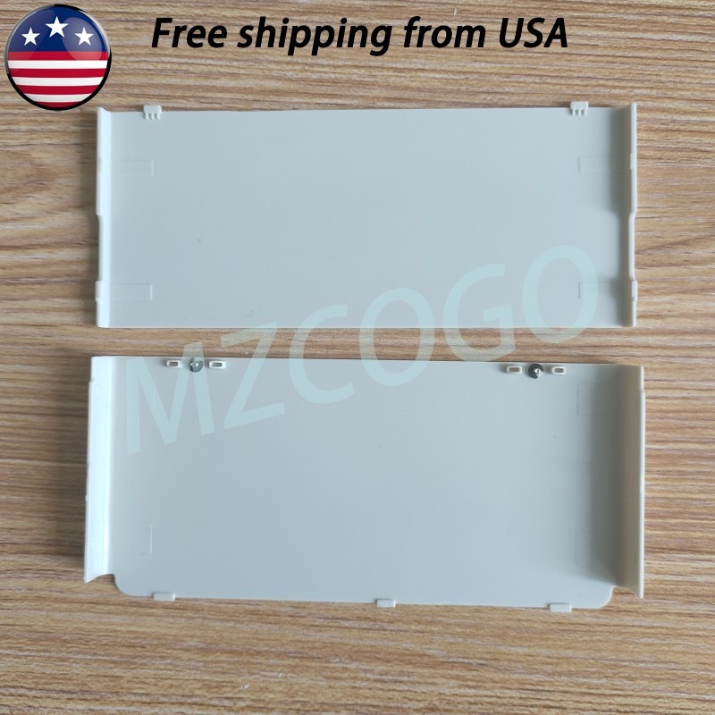 Top + Bottom Plates Cover For NINTENDO NEW 3DS Mario 1 UP Green Mushroom BRAND
