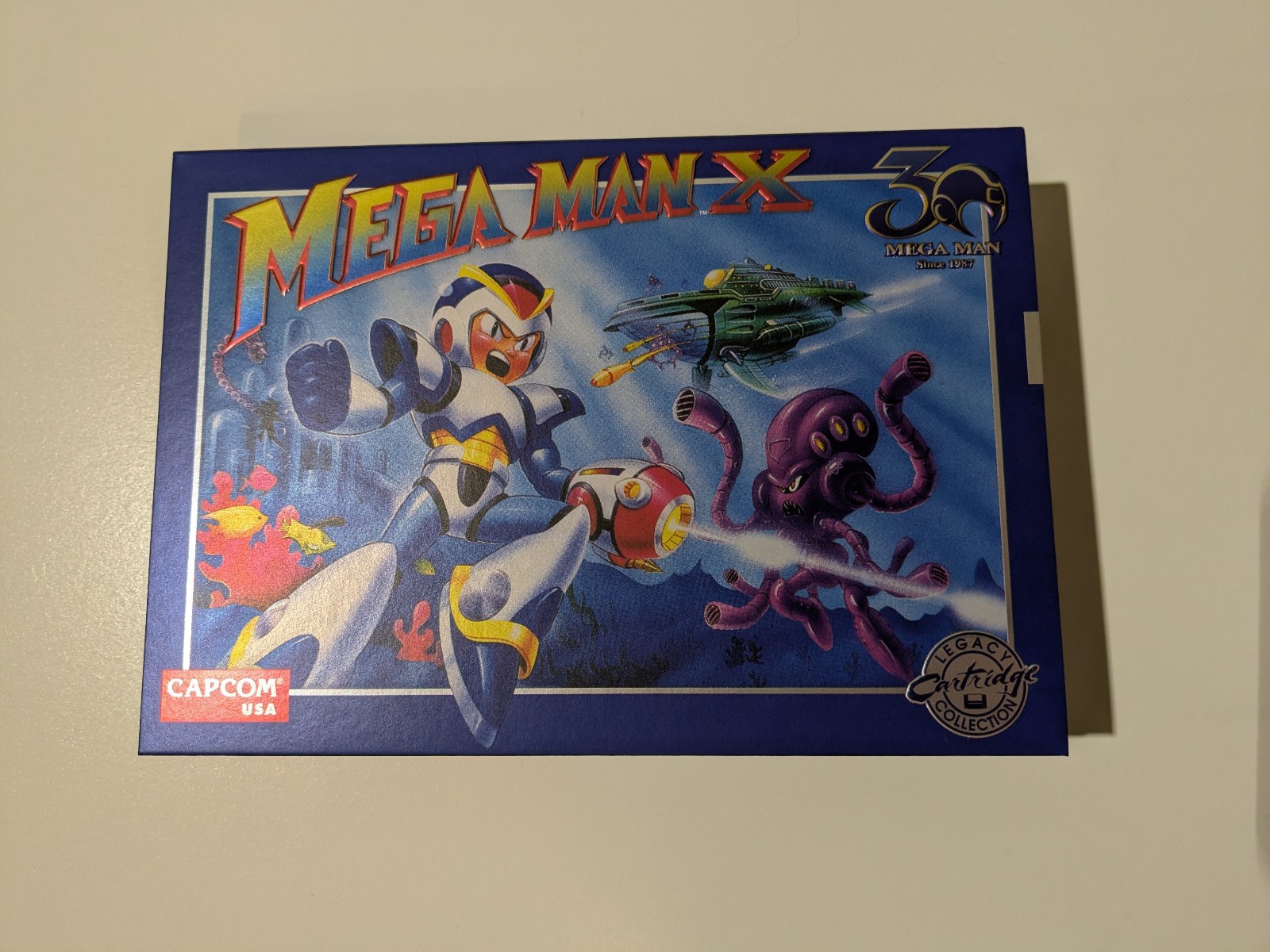Mega Man X iam8bit Legacy Cartridge Collection Limited Edition SNES 30th