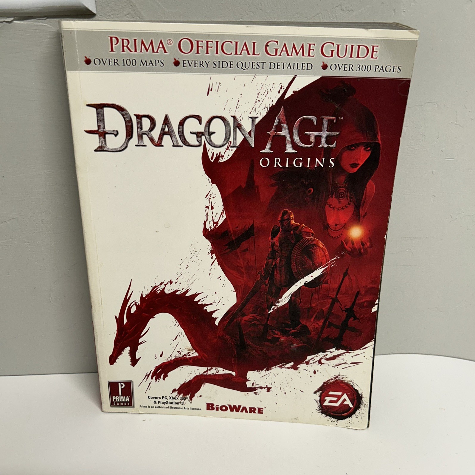 Dragon Age: Origins (Sony Playstation 3, 2009) PS3 CIB W/ Official Game Guide