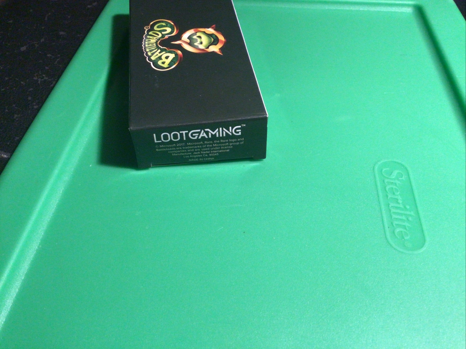 Microsoft Battletoads Belt Buckle Loot Crate Rare Ware NES Sega Nintendo 2017