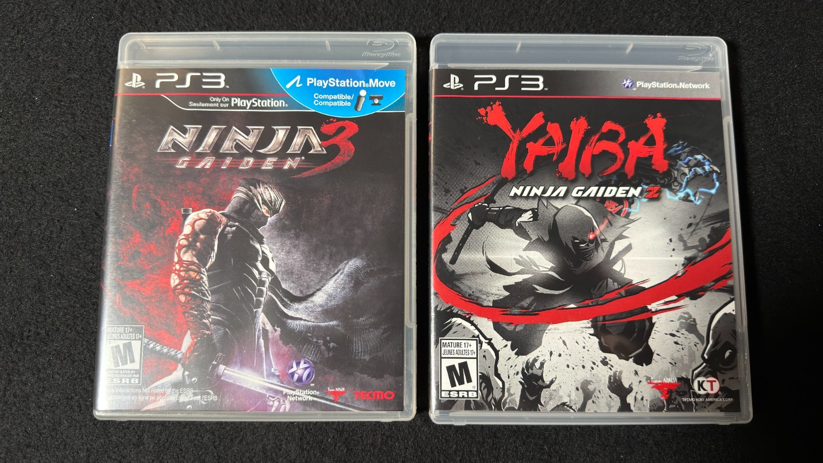 Ninja Gaiden 3 & Yaiba Z CIB w/Comic – PlayStation 3 – Great Condition *Tested*