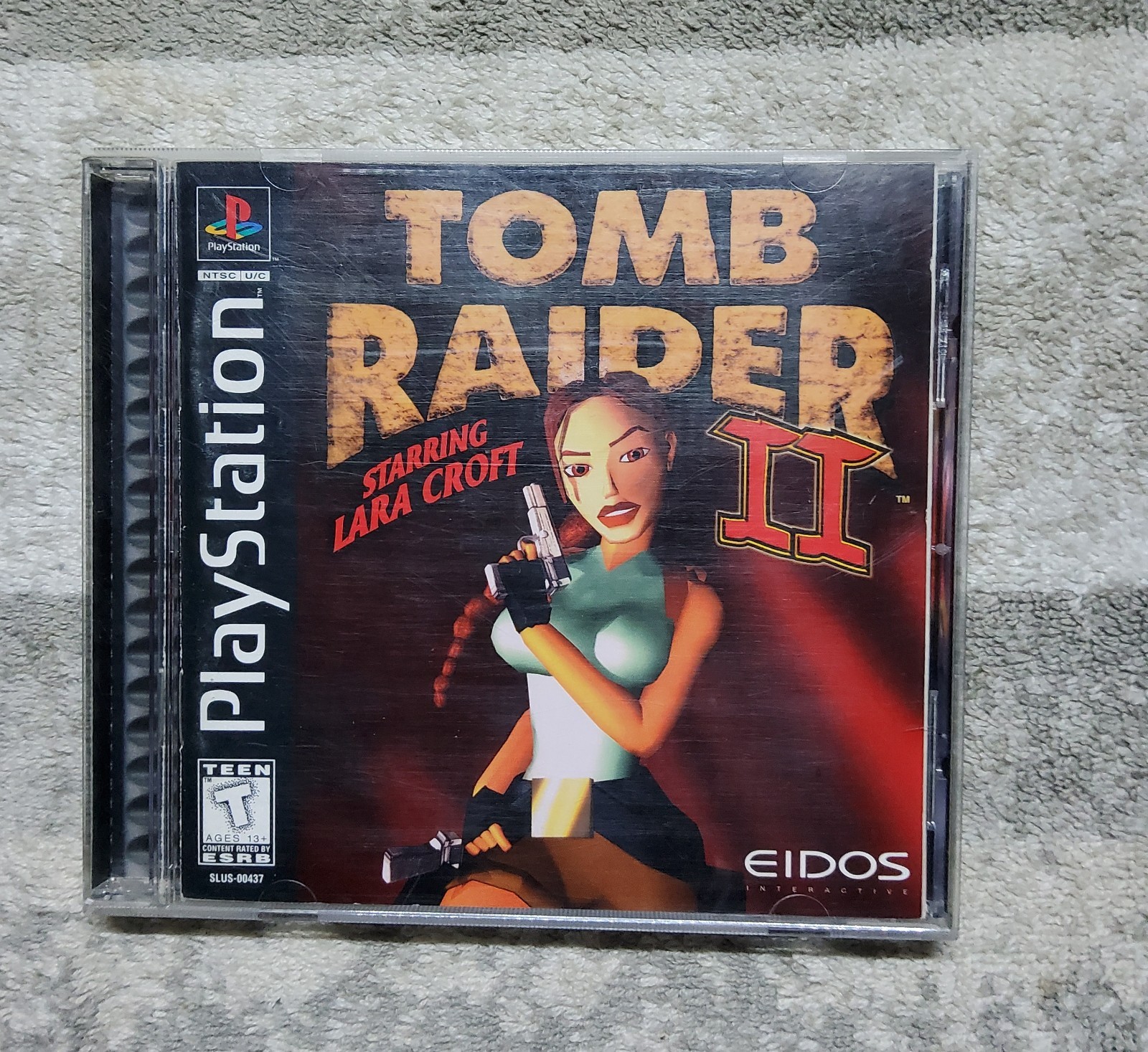 Tomb Raider 1 2 3 1-3 PS1 PlayStation 1 Lot Of 3 Games Complete CIB Black Label