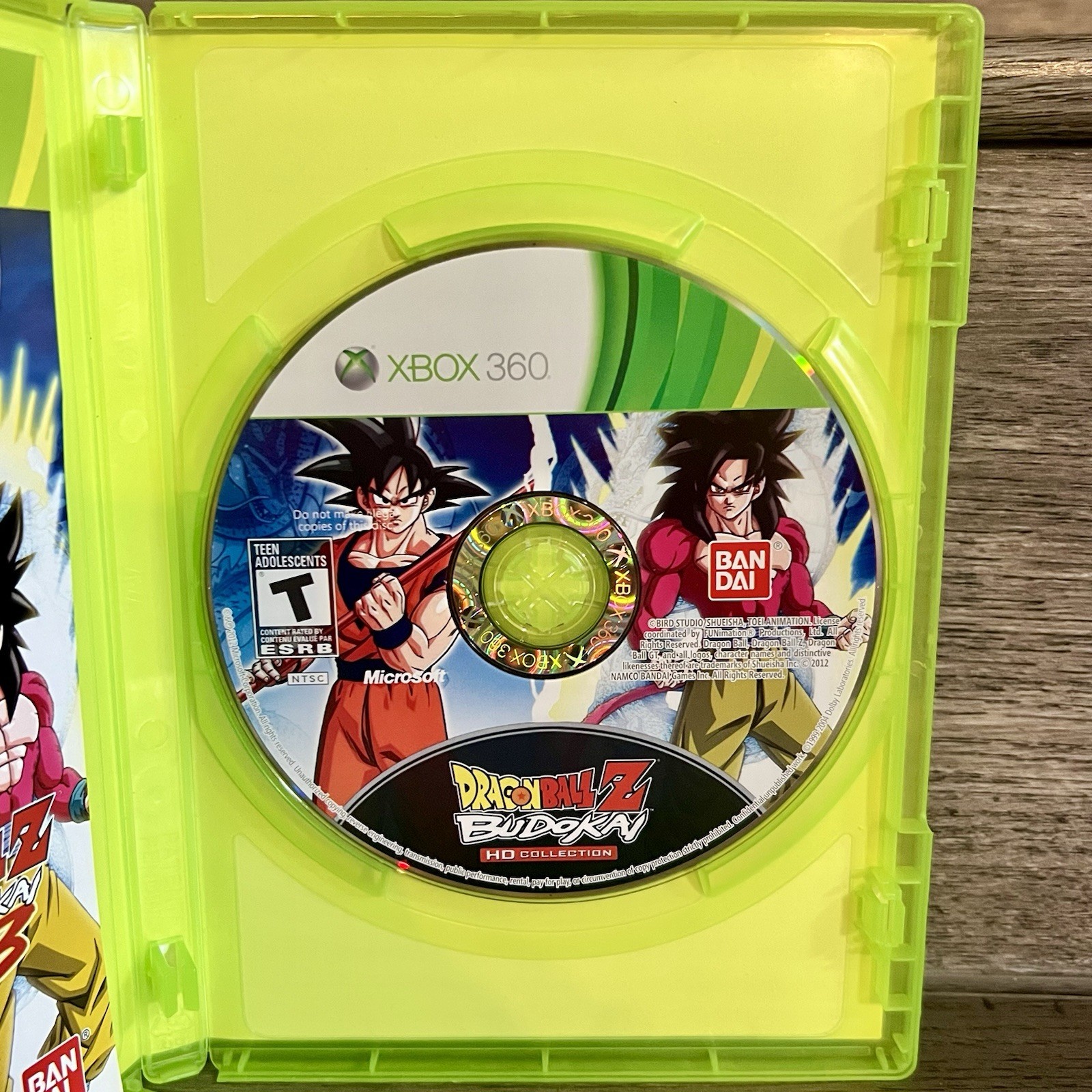Dragon Ball Z: Budokai HD Collection (Xbox 360, 2012) Complete with Manual | CIB