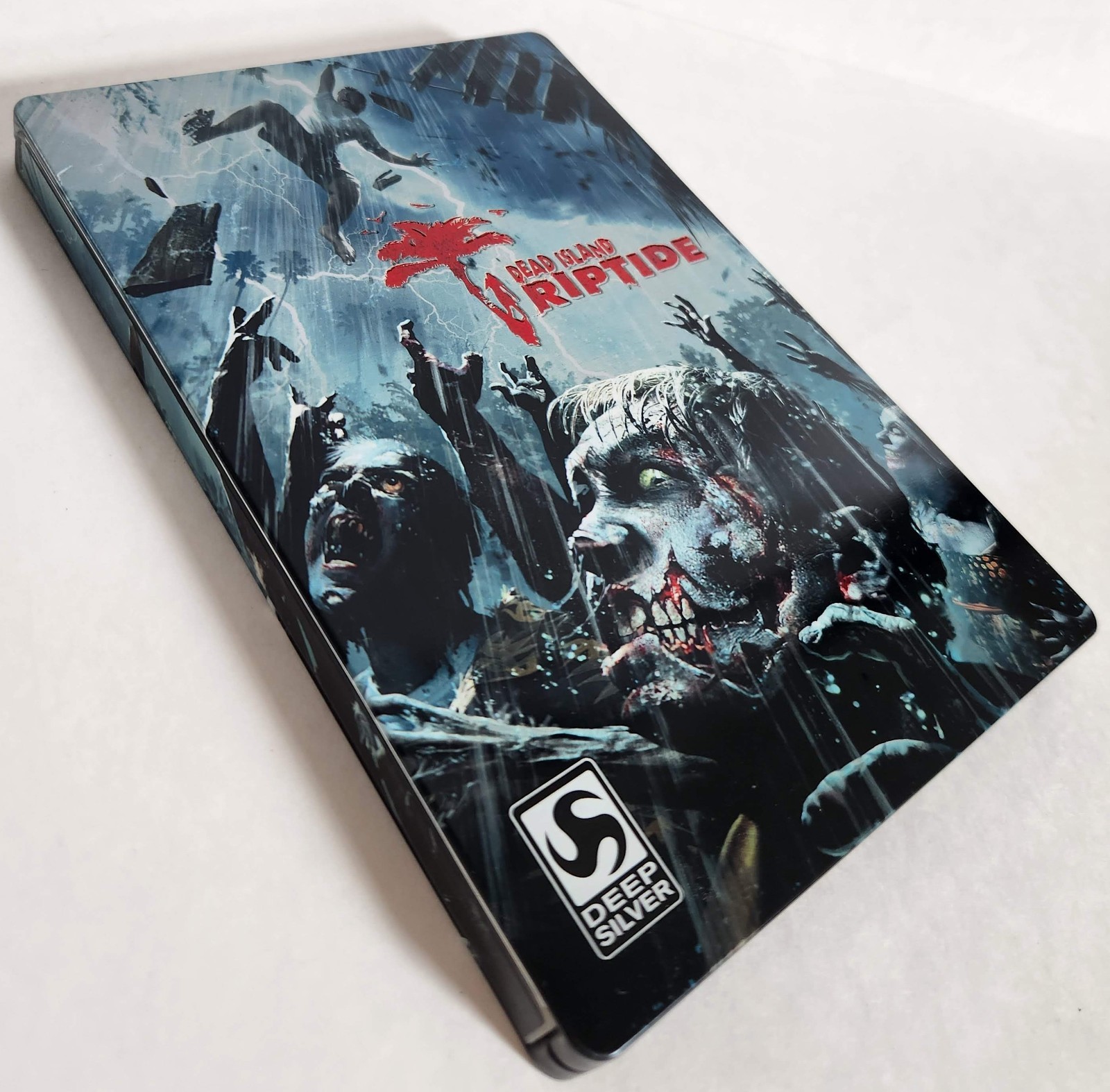 *NEW* Dead Island Riptide (XBOX – PlayStation) Steelbook Case Only – No Game