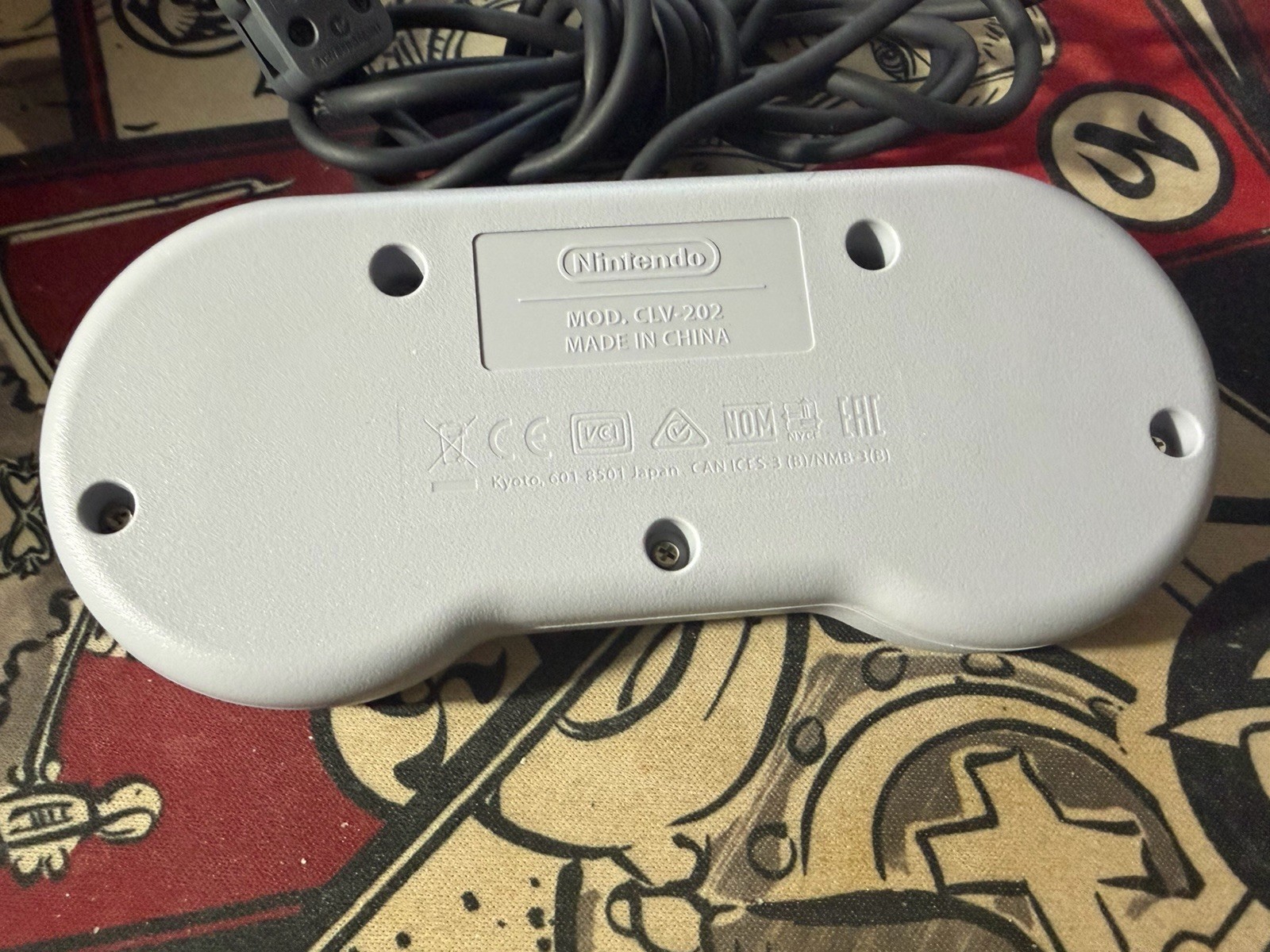 SNES Mini Classic Edition OEM CLV-202 Controller Super Nintendo Authentic Tested