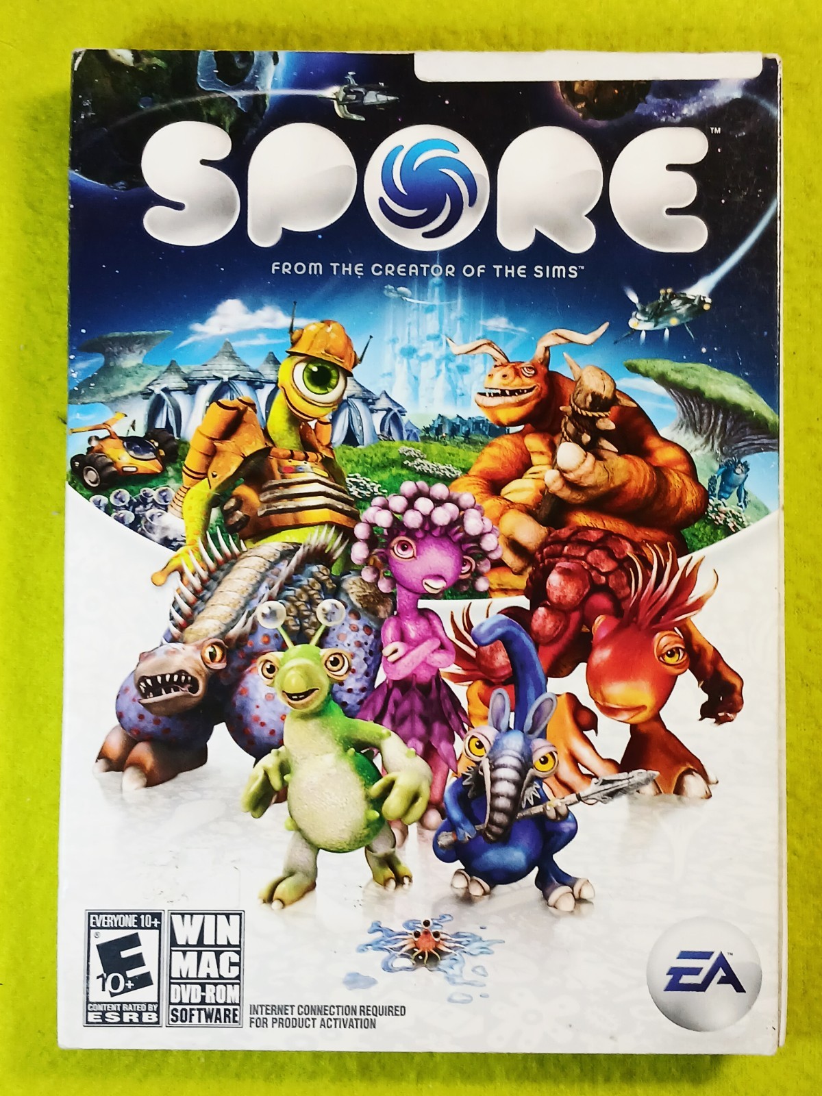 Spore (Windows/Mac, 2008) Complete w/Slipcase, Windows XP Creature Creator OOP