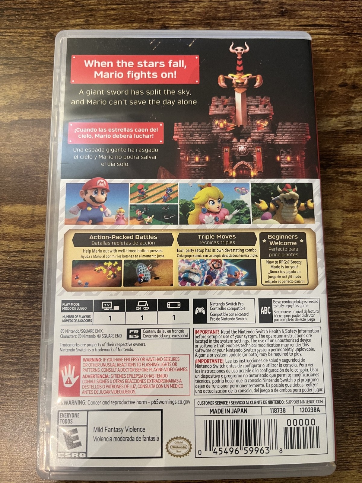 Super Mario Bros RPG (USA) – Nintendo Switch