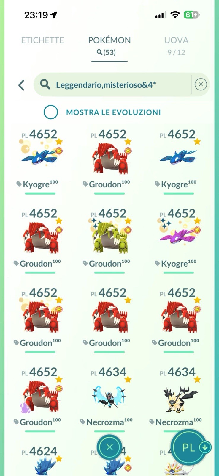 Pokemon Go Accont VIP 🔥1.5 billion stardust🔥✨4 MEWTWO100 SHADOW✨