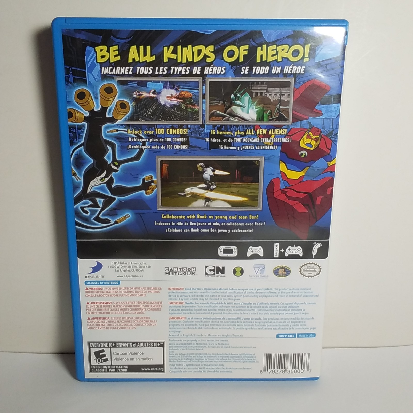 Ben 10 Omniverse Wii U