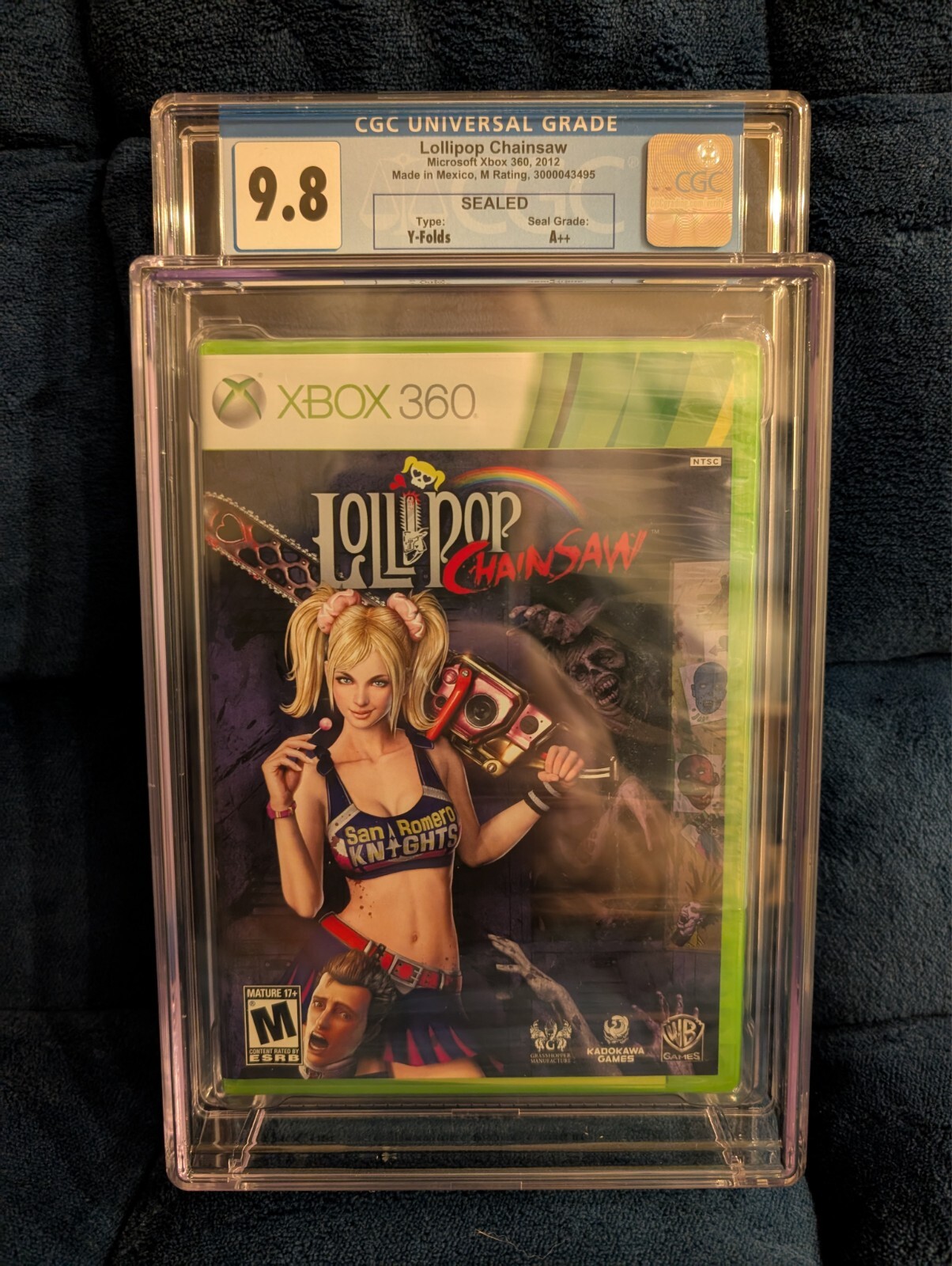 Lollipop Chainsaw – Microsoft Xbox 360 – CGC Graded 9.8 A++