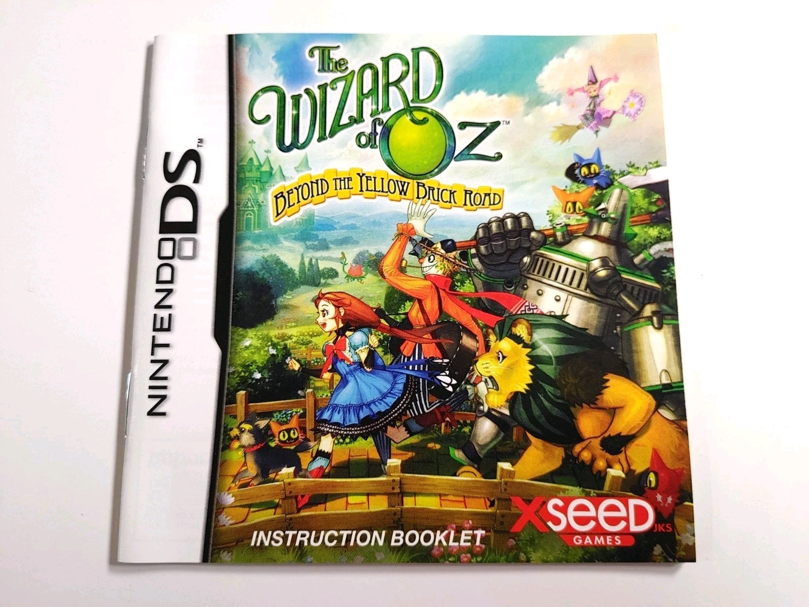 The Wizard Of Oz Beyond The Brick Road Nintendo DS *VG Condition, Tested* CIB