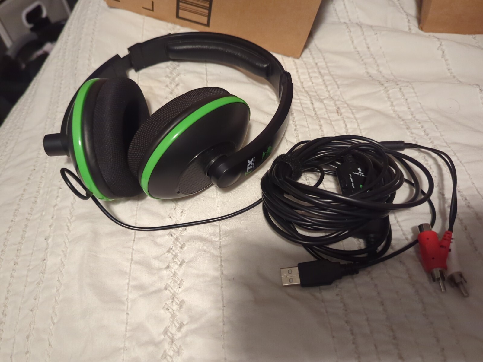 Turtle Beach Ear Force XL1 Black/Green Headband Headsets for Multi-Platform