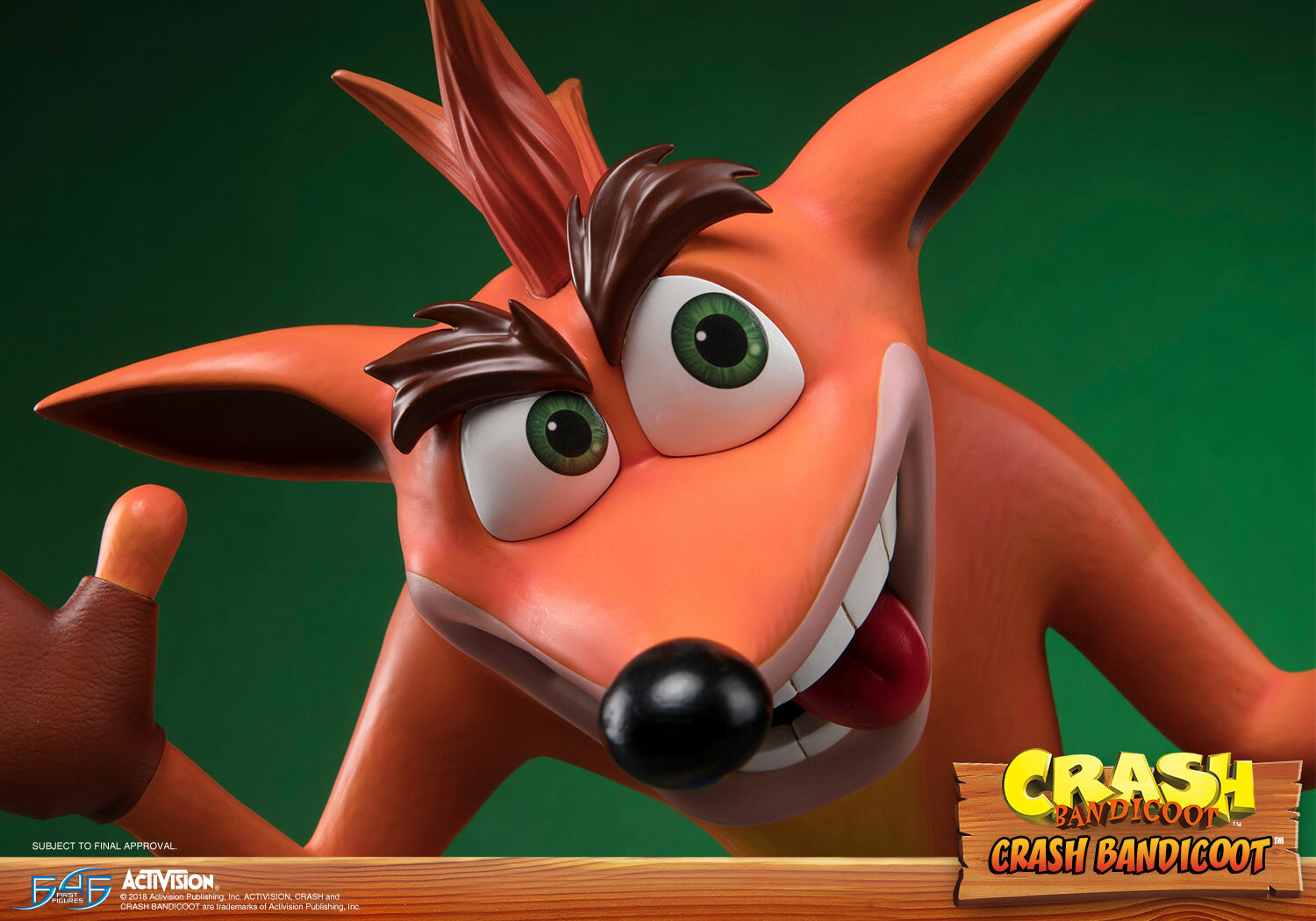 First4Figures Crash Bandicoot Regular Statue MIB