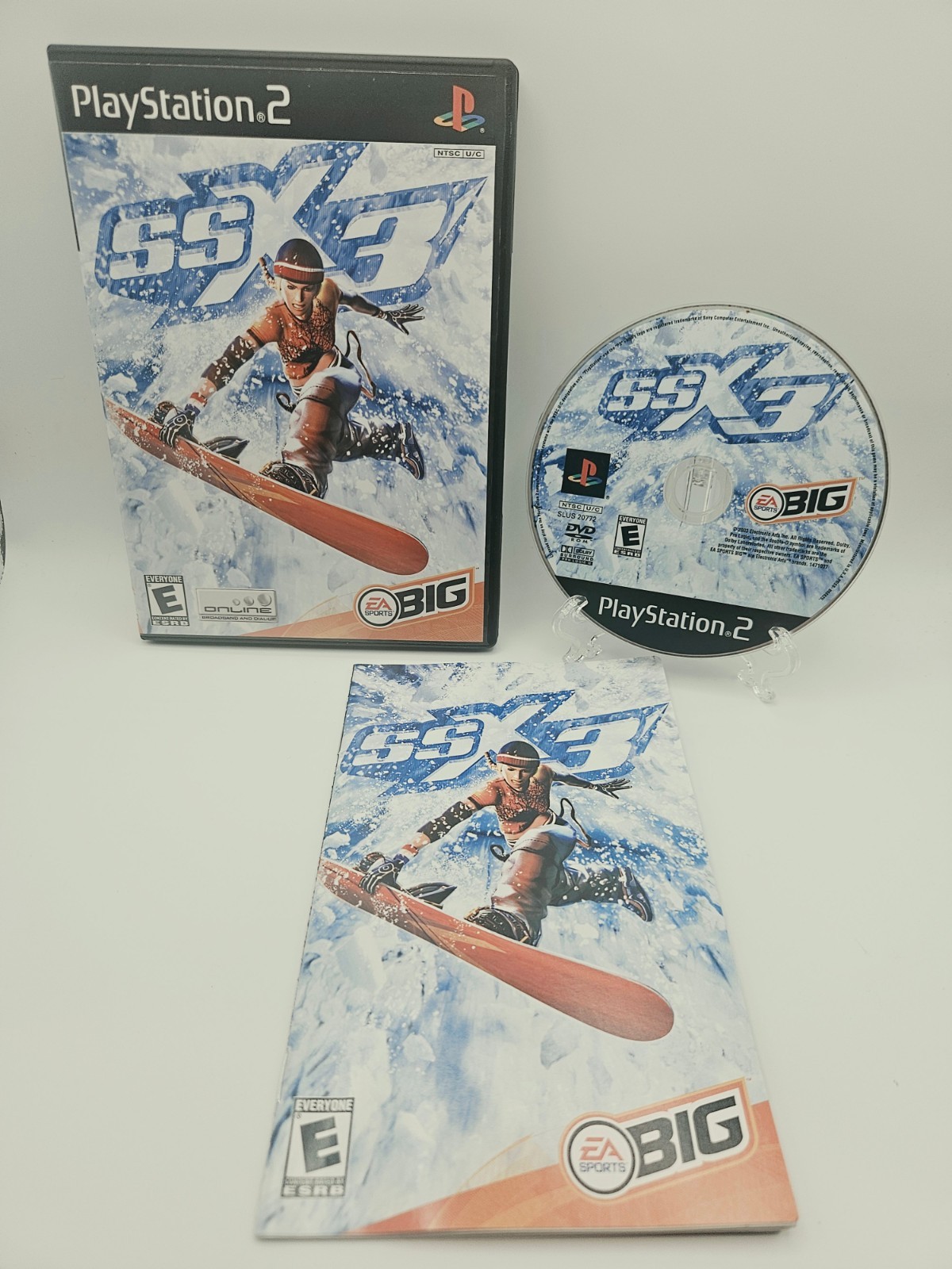 SSX 3 Black Label PlayStation 2 PS2 Complete CIB – Tested