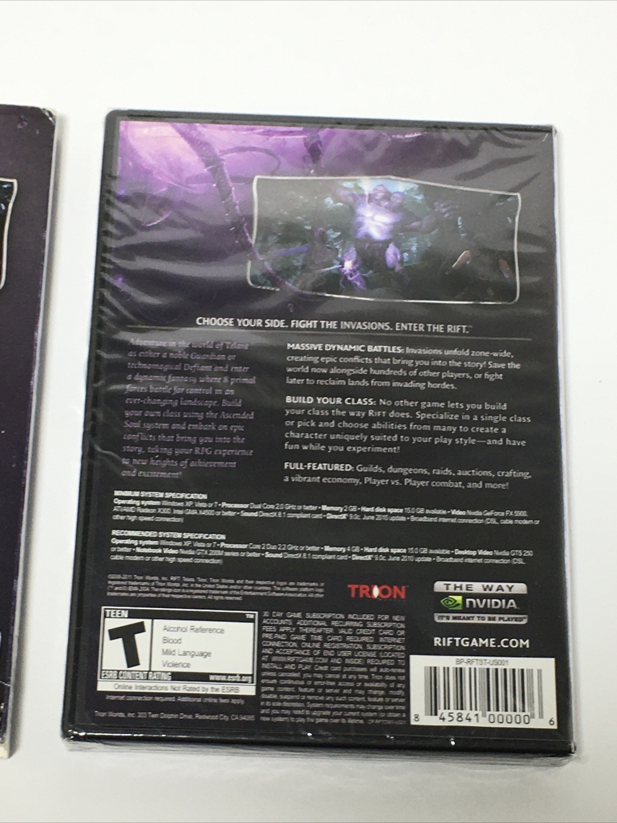 Rift | PC DVD-ROM | Video Game – Factory Sealed