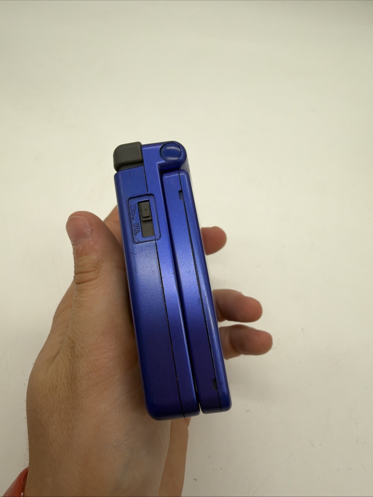 Nintendo Game Boy Advance SP Cobalt Blue Handheld Console AGS-001 4Games&charger