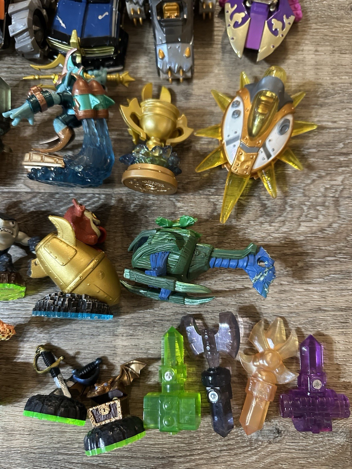 Skylanders Lot Figures Bases Activision Mixed