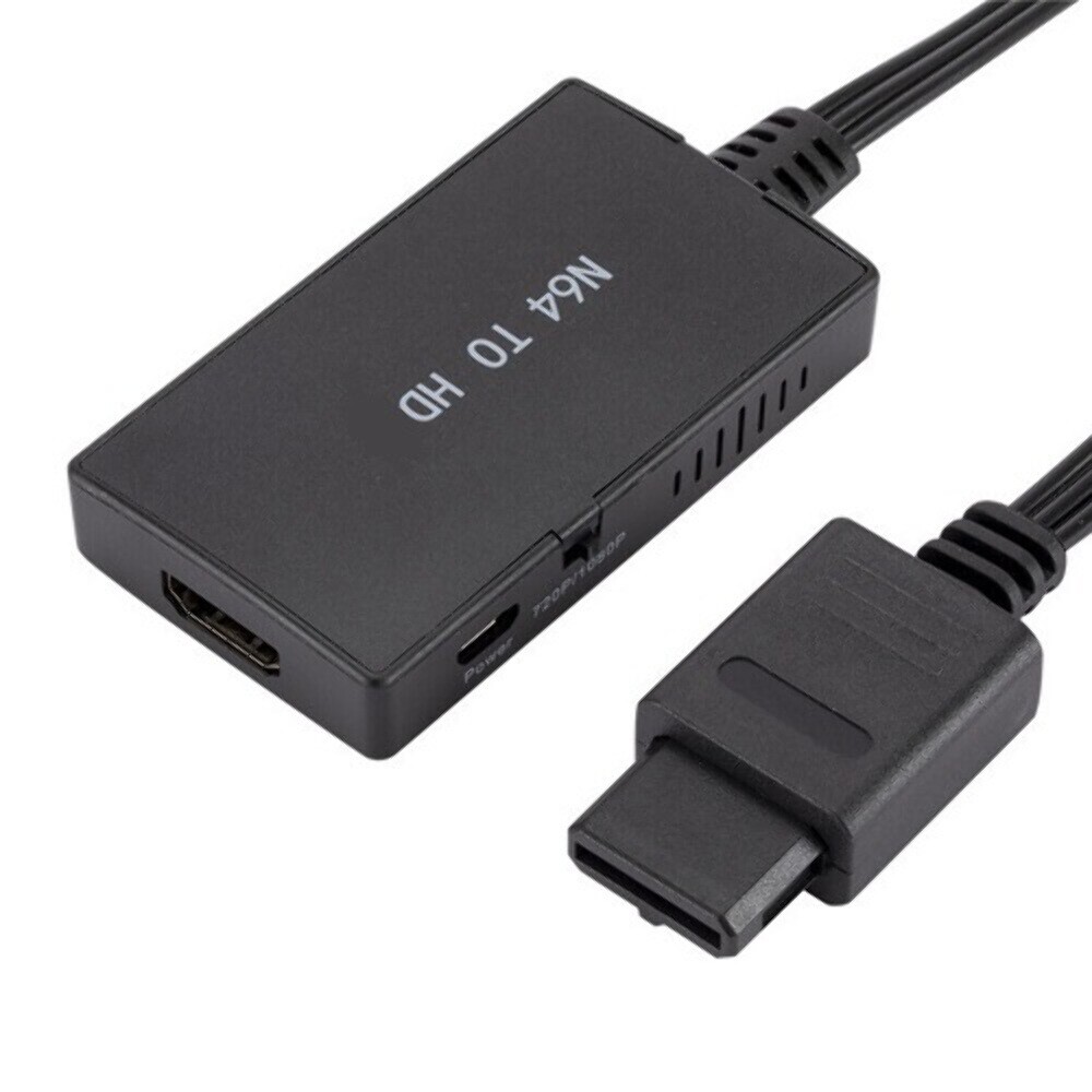 N64 To HDMI Converter Adapter HD Link Cable For Nintendo Gamecube Super NES SNES