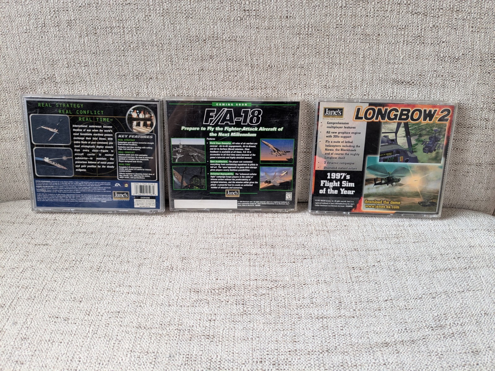 Jane’s Combat Simulations PC Bundle: USAF, F-15, and Fleet Command | PC GAME